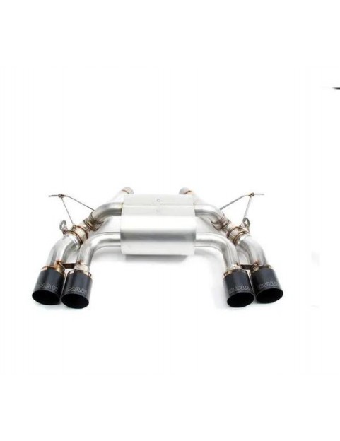 DINAN FREE FLOW STAINLESS EXHAUST WITH BLACK TIPS FOR BMW F80 M3 F82 F83 M4