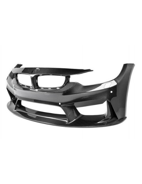 3D DESIGN CARBON FIBER FRONT BUMPER FOR BMW F80 M3 & F82 F83 M4