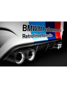 BMW M PERFORMANCE F8X M3/ M4 CARBON FIBER REAR DIFFUSER