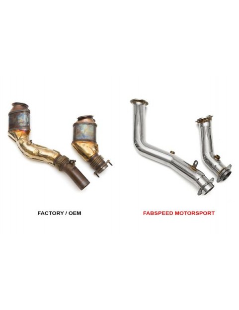 BMW M3 & M4 F80 / F82 / F83 PRIMARY CAT BYPASS DOWNPIPES