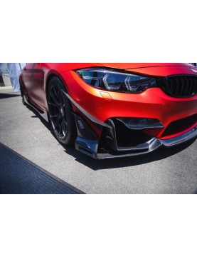 BMW F8X M3/ M4 CARBON FIBER FANG TYPE 3 FRONT LIP BY MORPH AUTO DESIGN