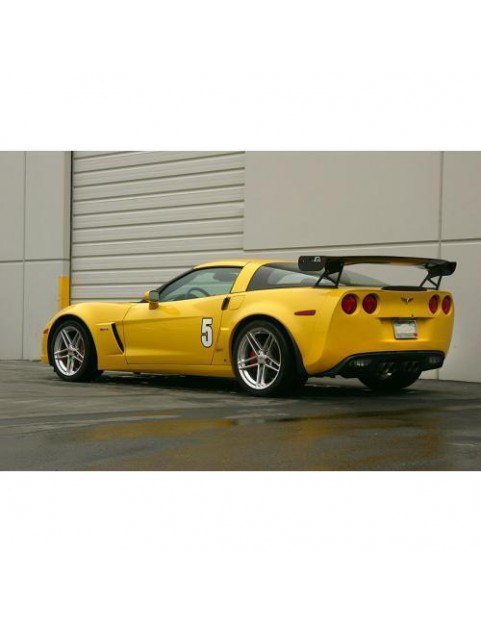 CHEVROLET CORVETTE C6 / C6 Z06 APR PERFORMANCE GTC-500 71" ADJUSTABLE CARBON FIBER WING (2005-UP)