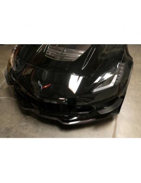 APR PERFORMANCE CHEVROLET CORVETTE C7 / C7 Z06 CARBON FIBER FRONT BUMPER RACE CANARDS (2014-UP)