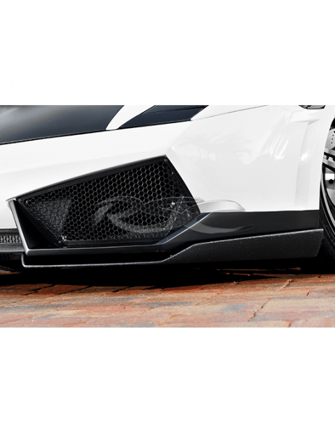 LAMBORGHINI GALLARDO LP550/ LP560 CARBON FIBER LOWER FRONT SPLITTERS BY RSC TUNING