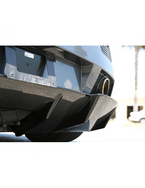 LAMBORGHINI GALLARDO CARBON FIBER LOWER REAR DIFFUSER BY RSC TUNING