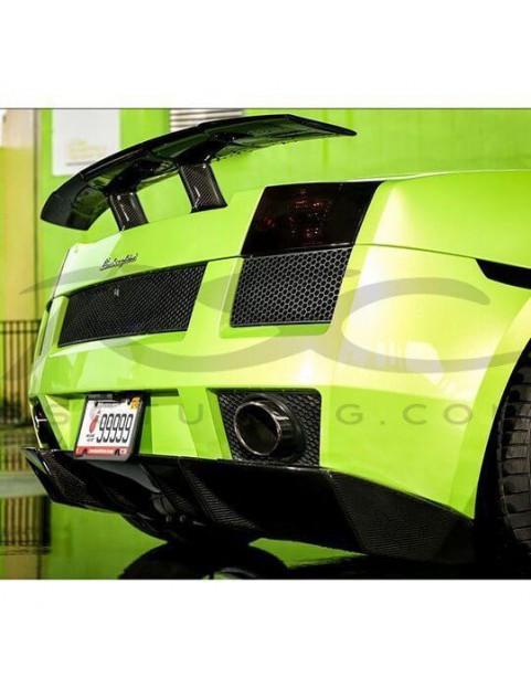 LAMBORGHINI GALLARDO CARBON FIBER LOWER REAR DIFFUSER BY RSC TUNING