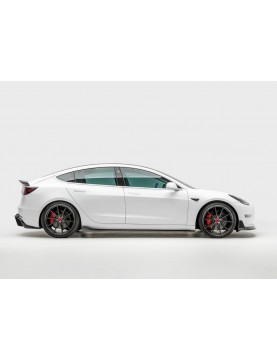 TESLA MODEL 3 VORSTEINER VOLTA CARBON FIBER SIDE SKIRTS