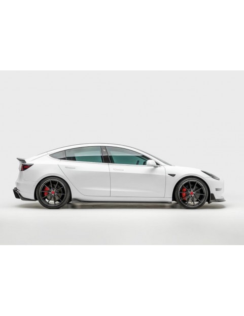 TESLA MODEL 3 VORSTEINER VOLTA CARBON FIBER SIDE SKIRTS