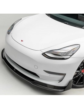 TESLA MODEL 3 VORSTEINER VOLTA CARBON FIBER FRONT SPOILER