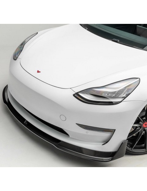 TESLA MODEL 3 VORSTEINER VOLTA CARBON FIBER FRONT SPOILER