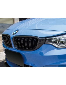 AUTOTECKNIC BMW F8X M3 / M4 CARBON FIBER DUAL SLAT FRONT GRILLE