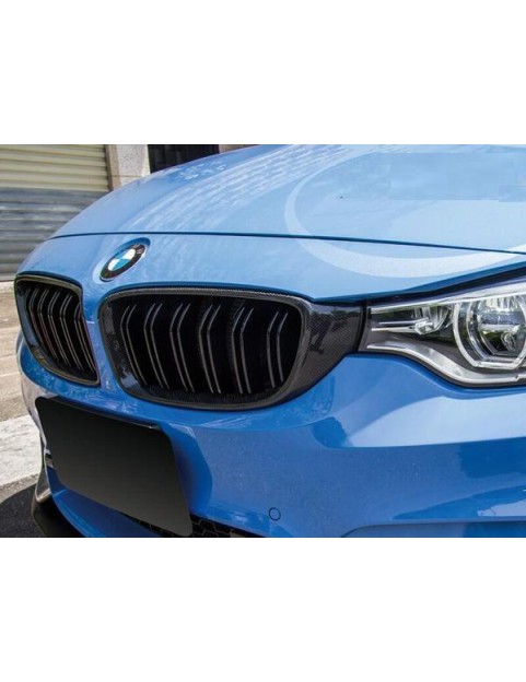 AUTOTECKNIC BMW F8X M3 / M4 CARBON FIBER DUAL SLAT FRONT GRILLE