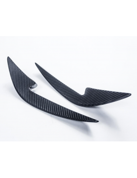 BMW F87 M2 CARBON FIBER BUMPER CANARDS 4 PIECE SET