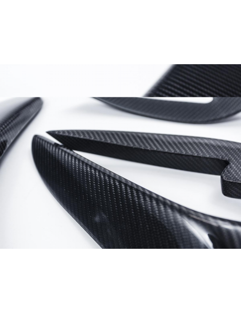 BMW F87 M2 CARBON FIBER BUMPER CANARDS 4 PIECE SET