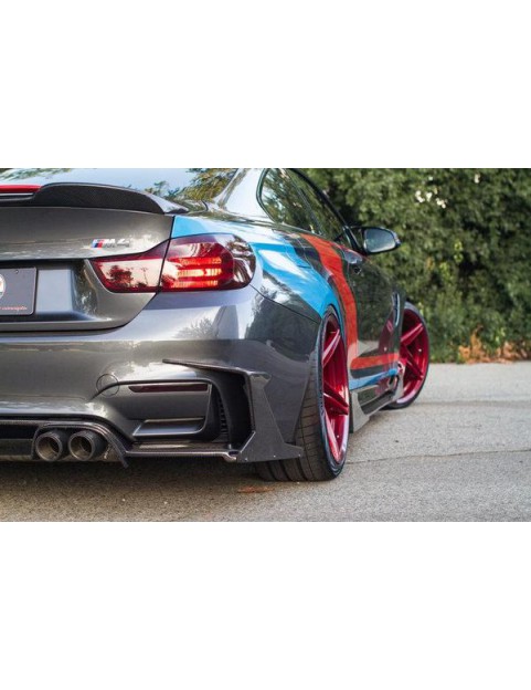 MORPH AUTO DESIGN BMW F82 M4 FANG TYPE 1 CARBON FIBER REAR DIFFUSER